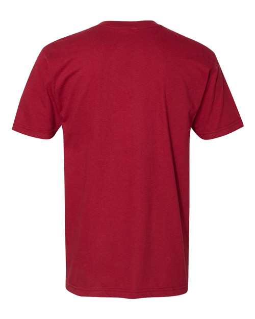 American Apparel 2456W Unisex Fine Jersey Short-Sleeve V-Neck T-Shirt #color_CRANBERRY