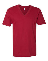 American Apparel 2456W Unisex Fine Jersey Short-Sleeve V-Neck T-Shirt #color_CRANBERRY