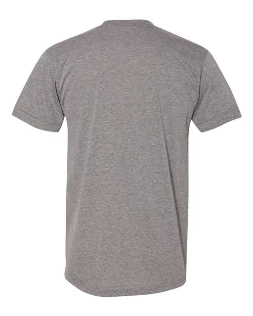 American Apparel TR401 Unisex Triblend USA Made Short-Sleeve Track T-Shirt #color_ATHLETIC GREY