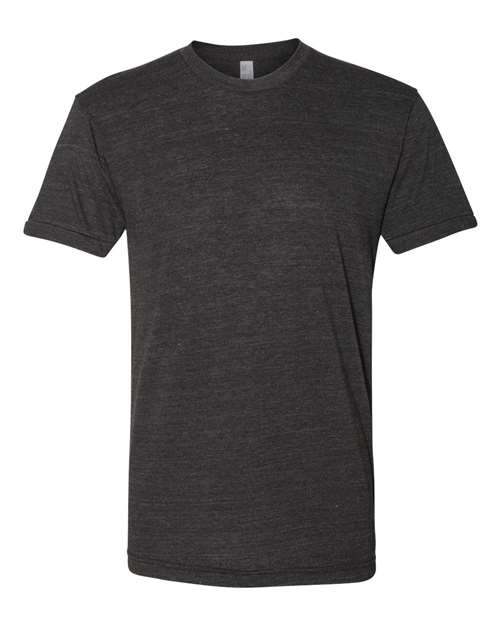 American Apparel TR401 Unisex Triblend USA Made Short-Sleeve Track T-Shirt #color_TRI BLACK