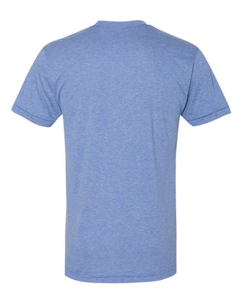 American Apparel TR401W Unisex Triblend Short-Sleeve Track T-Shirt #color_ATHLETIC BLUE