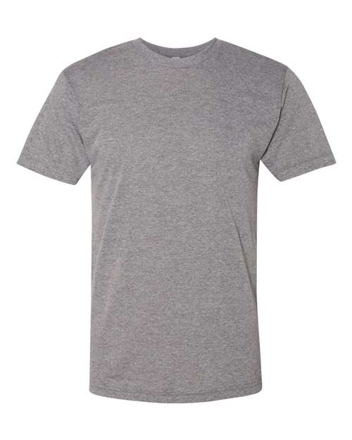 American Apparel TR401W Unisex Triblend Short-Sleeve Track T-Shirt #color_ATHLETIC GREY