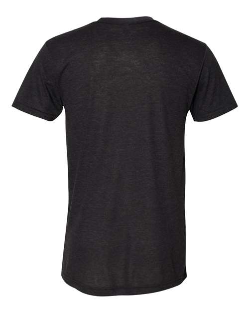 American Apparel TR401W Unisex Triblend Short-Sleeve Track T-Shirt #color_TRI BLACK