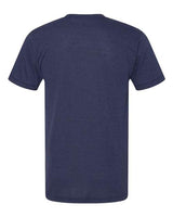 American Apparel TR401W Unisex Triblend Short-Sleeve Track T-Shirt #color_TRI INDIGO