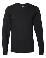 American Apparel 2007W Unisex Fine Jersey Long-Sleeve T-Shirt #color_BLACK