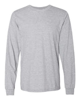 American Apparel 2007W Unisex Fine Jersey Long-Sleeve T-Shirt #color_HEATHER GREY