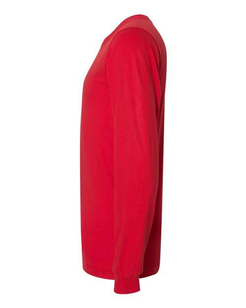 American Apparel 2007W Unisex Fine Jersey Long-Sleeve T-Shirt #color_RED