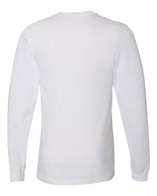 American Apparel 2007W Unisex Fine Jersey Long-Sleeve T-Shirt #color_WHITE