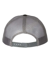 Richardson 115 Low Pro Trucker Cap #color_Black/ Charcoal