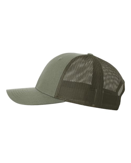 Richardson 115 Low Pro Trucker Cap #color_Loden