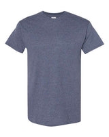 Gildan G500 Adult Heavy Cotton 5.3 oz. T-Shirt #color_HEATHER NAVY