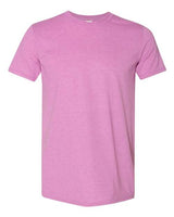 Gildan G640 Adult Softstyle 4.5 oz T-Shirt #color_HTHR RDNT ORCHID