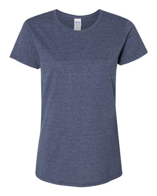 Gildan G500L Ladies' Heavy Cotton T-Shirt #color_HEATHER NAVY