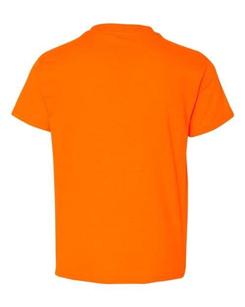 Gildan G800B Youth 50/50 T-Shirt #color_S ORANGE