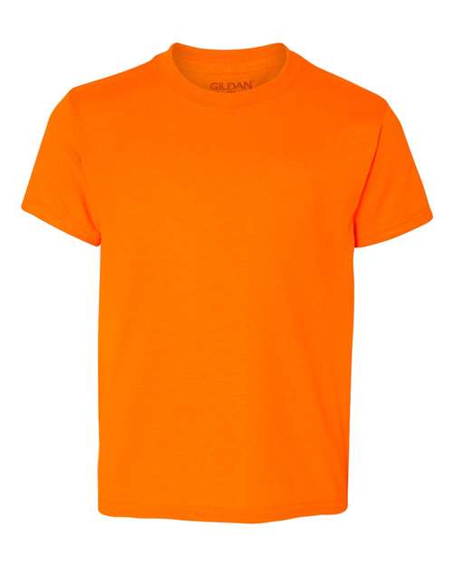 Gildan G800B Youth 50/50 T-Shirt #color_S ORANGE
