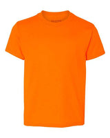 Gildan G800B Youth 50/50 T-Shirt #color_S ORANGE