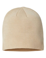 Atlantis Headwear HOLLY Sustainable Beanie #color_Light Beige