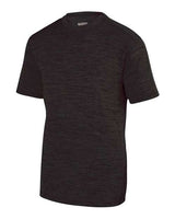 Augusta Sportswear 2900 Adult Shadow Tonal Heather Short-Sleeve Training T-Shirt #color_BLACK