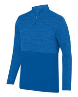 Augusta Sportswear AG2908 Adult Shadow TonalHeather Quarter-Zip Pullover #color_ROYAL