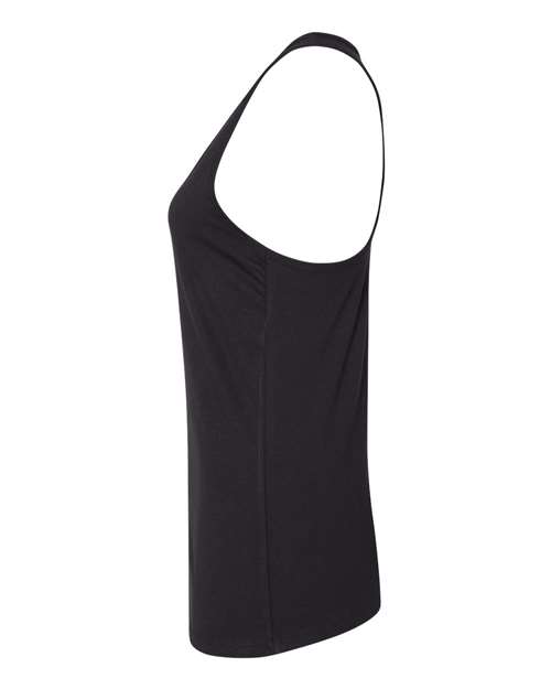 Bella + Canvas B6008 Ladies' Jersey Racerback Tank #color_BLACK