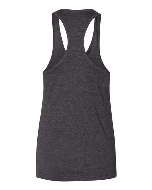 Bella + Canvas B6008 Ladies' Jersey Racerback Tank #color_DARK GRY HEATHER