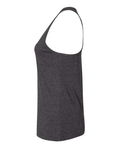 Bella + Canvas B6008 Ladies' Jersey Racerback Tank #color_DARK GRY HEATHER