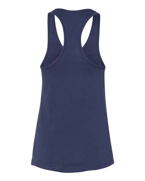 Bella + Canvas B6008 Ladies' Jersey Racerback Tank #color_NAVY