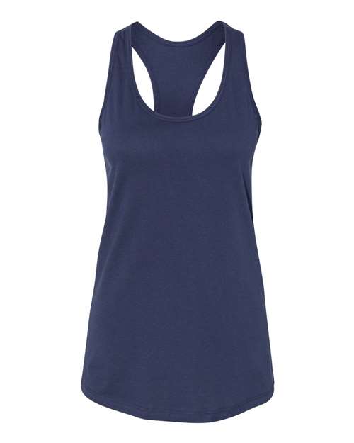 Bella + Canvas B6008 Ladies' Jersey Racerback Tank #color_NAVY