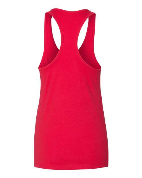 Bella + Canvas B6008 Ladies' Jersey Racerback Tank #color_RED