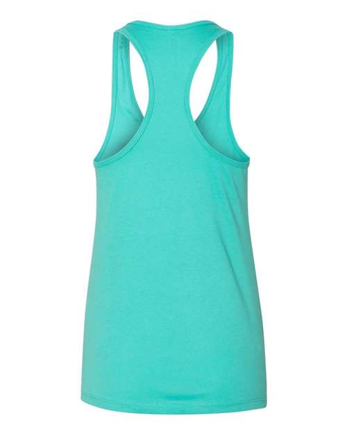Bella + Canvas B6008 Ladies' Jersey Racerback Tank #color_TEAL