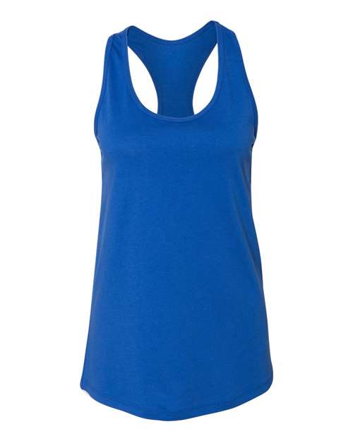 Bella + Canvas B6008 Ladies' Jersey Racerback Tank #color_TRUE ROYAL