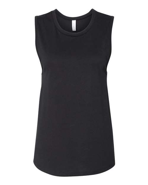 Bella + Canvas B6003 Ladies' Jersey Muscle Tank #color_BLACK
