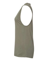 Bella + Canvas B6003 Ladies' Jersey Muscle Tank #color_MILITARY GREEN