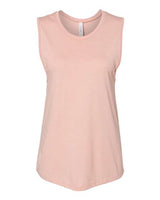 Bella + Canvas B6003 Ladies' Jersey Muscle Tank #color_HEATHER PEACH