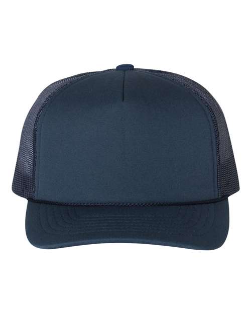 Richardson 113 Foamie Trucker Cap #color_Navy