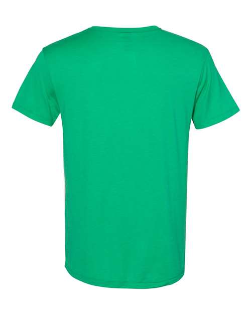 Hanes MO100 Men's Modal Triblend T-Shirt #color_KELLY GRN TRBLND
