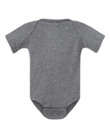 Rabbit Skins 4400 Infant Baby Rib Bodysuit #color_GRANITE HEATHER