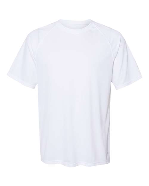 Augusta Sportswear 2790 Adult Attain Wicking Short-Sleeve T-Shirt #color_WHITE