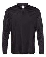 Augusta Sportswear 2785 Adult Attain Quarter-Zip Pullover #color_BLACK