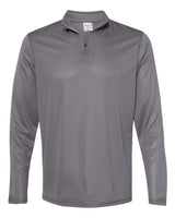 Augusta Sportswear 2785 Adult Attain Quarter-Zip Pullover #color_GRAPHITE
