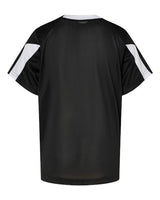 Alleson Athletic 2976 Youth Striker Placket #color_Black/ White