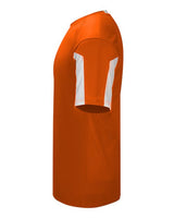 Alleson Athletic 2976 Youth Striker Placket #color_Burnt Orange/ White