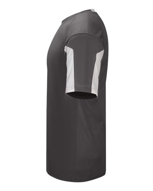 Alleson Athletic 2976 Youth Striker Placket #color_Graphite/ White