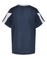Alleson Athletic 2976 Youth Striker Placket #color_Navy/ White