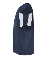 Alleson Athletic 2976 Youth Striker Placket #color_Navy/ White