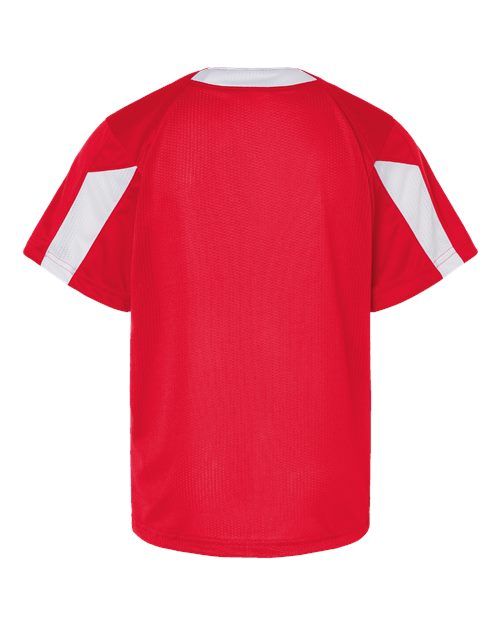 Alleson Athletic 2976 Youth Striker Placket #color_Red/ White