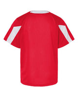 Alleson Athletic 2976 Youth Striker Placket #color_Red/ White