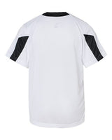 Alleson Athletic 2976 Youth Striker Placket #color_White/ Black
