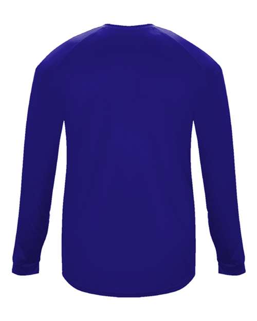Badger 4004 Ultimate SoftLock Long Sleeve T-Shirt #color_Purple