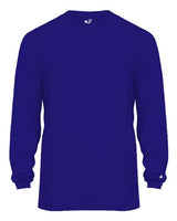 Badger 4004 Ultimate SoftLock Long Sleeve T-Shirt #color_Purple